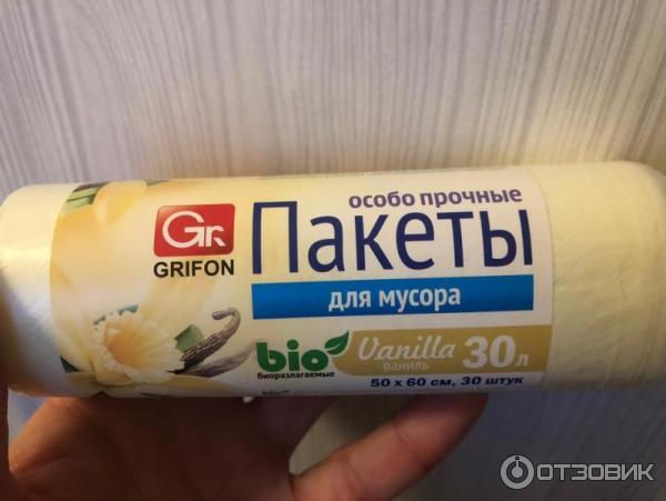 Пакеты для мусора Grifon фото