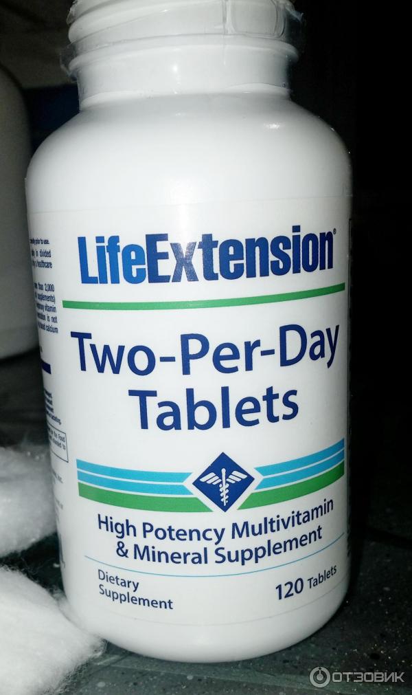 Витамины Life Extension Two-Per-Day фото