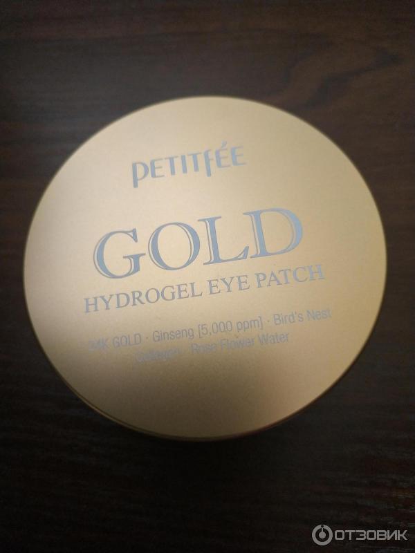 Гидрогелевые патчи Petitfee Gold Hydrogel Eye Patch фото