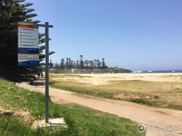 Пляж Surf Beach (Австралия, Киама) фото