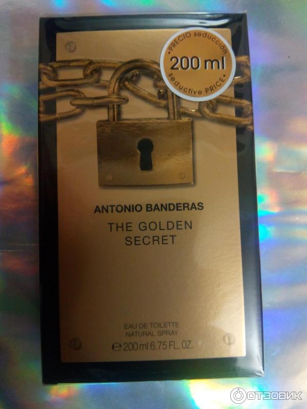 Мужская туалетная вода Antonio Banderas The Golden Secret фото