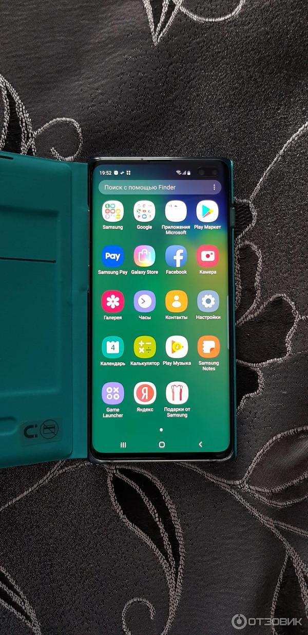 Смартфон Samsung Galaxy S10plus меню