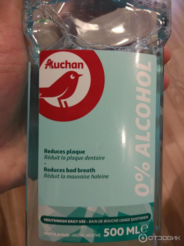 Ополаскиватель для полости рта Auchan фото