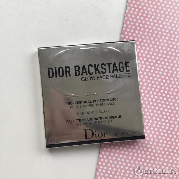 Палетка хайлайтеров Dior Backstage Glow Face Palette фото