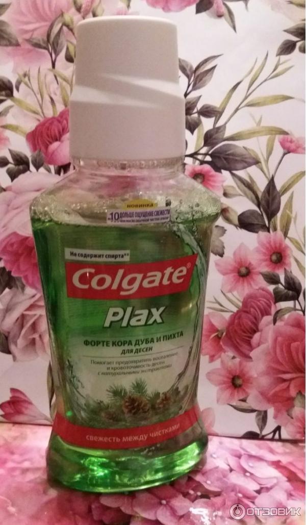 Ополаскиватель для десен Colgate Plax форте Кора дуба и пихта фото