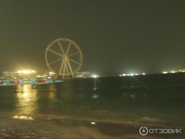 Пляж Dubai Marina beach (ОАЭ, Дубай) фото