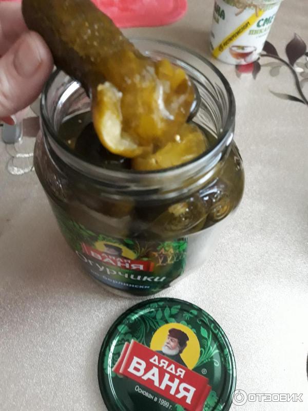 Маринованные огурчики Дядя Ваня по-берлински фото
