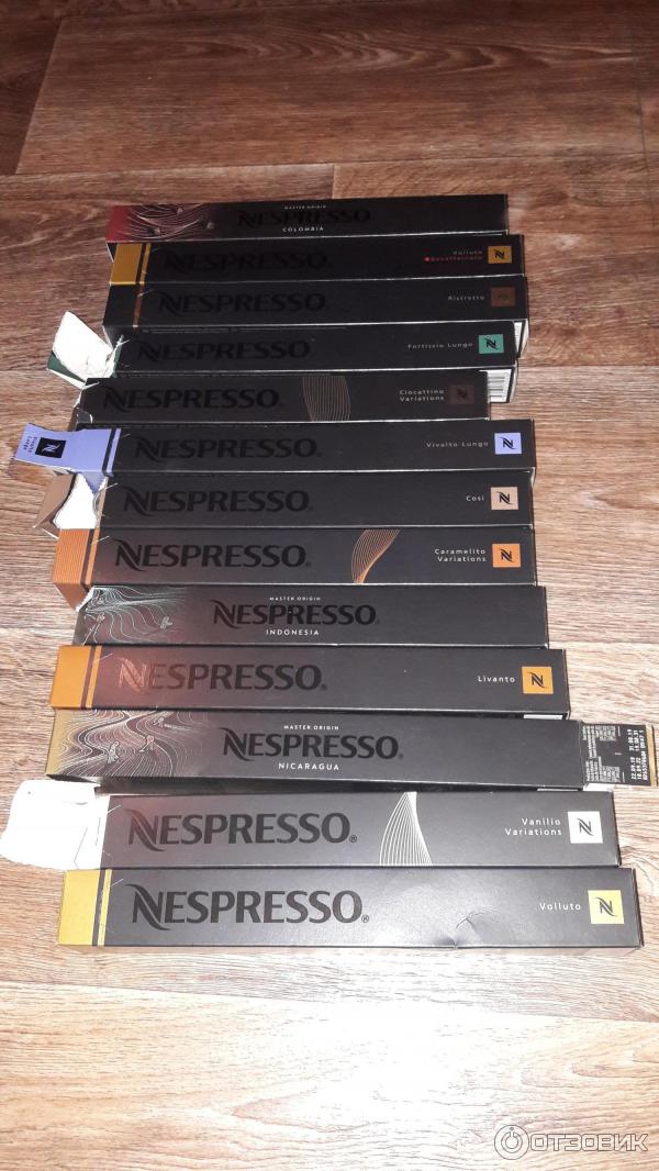 Капсулы для кофемашины Nespresso фото