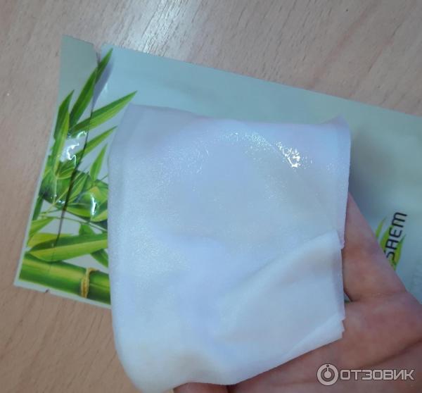 Тканевая маска The Saem Natural bamboo mask sheet фото