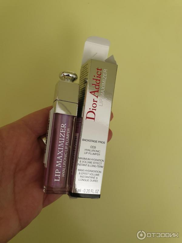 Блеск для губ Christian Dior Addict Lip Maximizer для увеличения объема фото