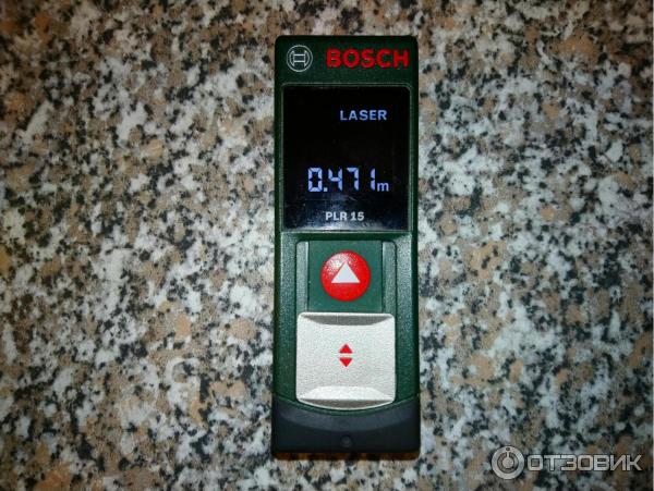 Лазерный дальномер Bosch PLR 15 фото