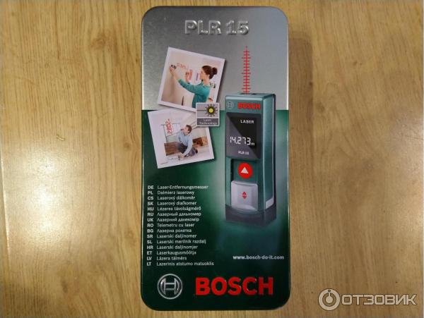 Лазерный дальномер Bosch PLR 15 фото