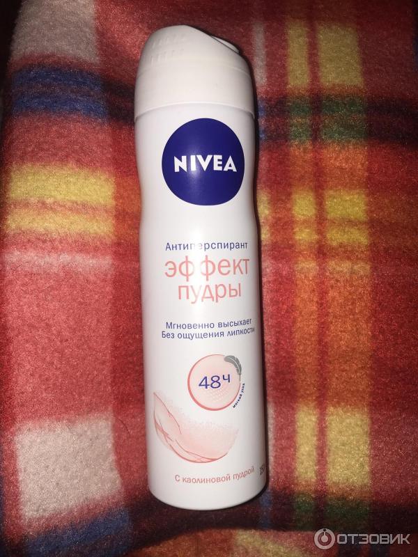 Дезодорант-антиперспирант Nivea Эффект пудры спрей фото