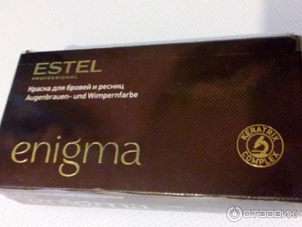 Краска для бровей и ресниц Estel Professional Enigma фото