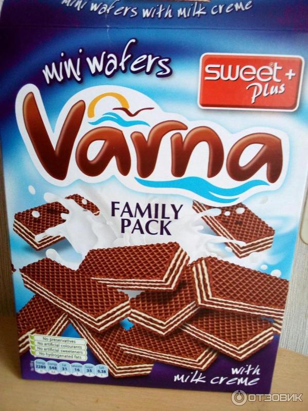 Вафли Varna family pack фото