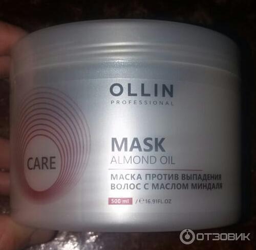 Маска Ollin Professional care против выпадения волос с маслом миндаля фото