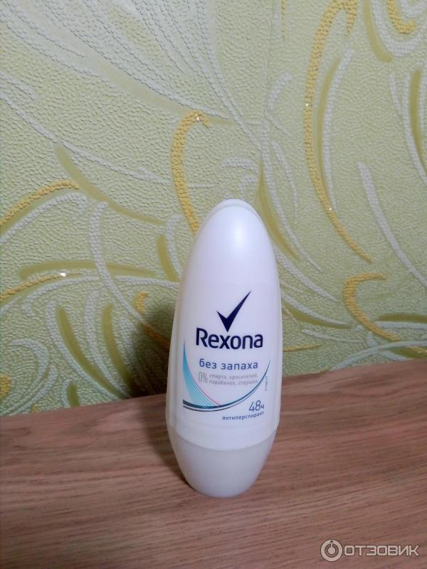 Антиперспирант шариковый Rexona без запаха фото