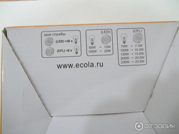 Тонкий встраиваемый светильник Ecola GX70-H5 фото