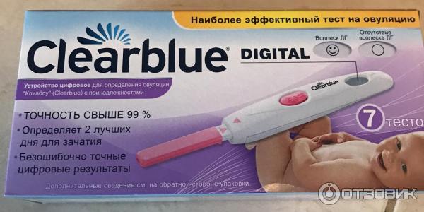 Тест на овуляцию Clearblue фото