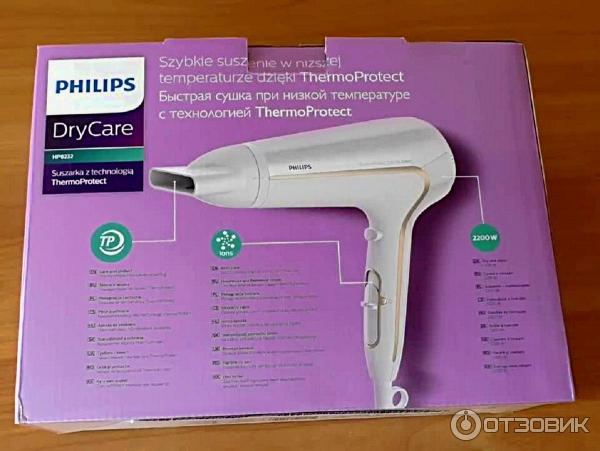 Фен Philips ThermoProtect ionic HP8232 фото