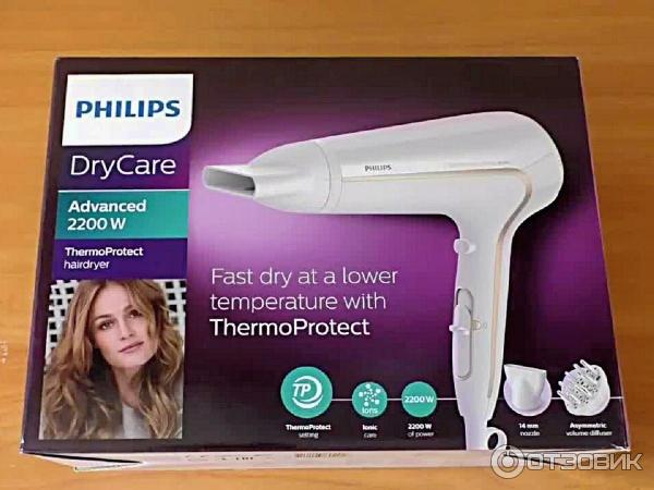 Фен Philips ThermoProtect ionic HP8232 фото