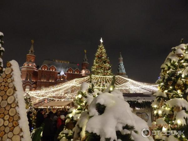 Площадь Манежная (Россия, Москва) фото