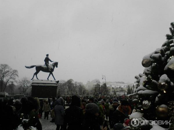 Площадь Манежная (Россия, Москва) фото