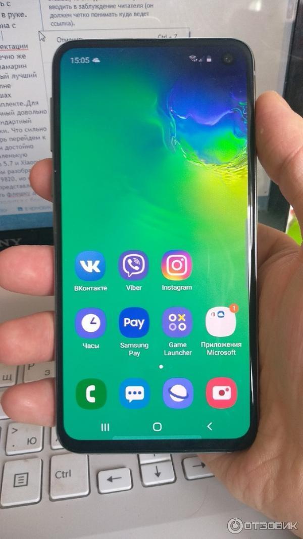 Смартфон Samsung Galaxy S10e фото