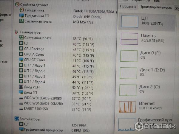 Процессор Intel i5 3470 фото