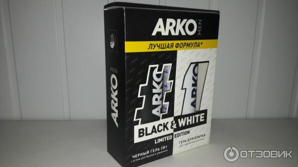 Подарочный набор для мужчин Arko Black&Crystal фото