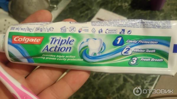 Зубная паста Colgate Triple Action