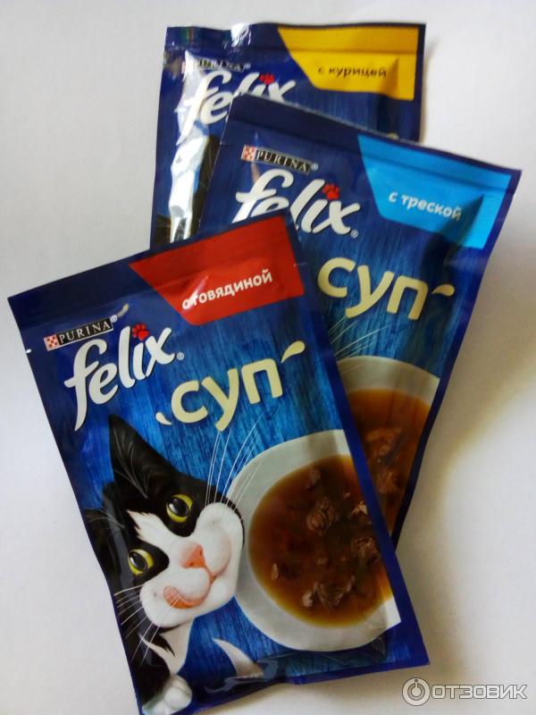 Суп феликс для кошек