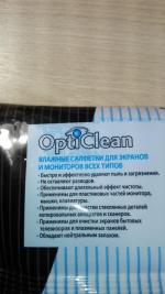 Влажные салфетки для экранов всех типов OptiClean фото