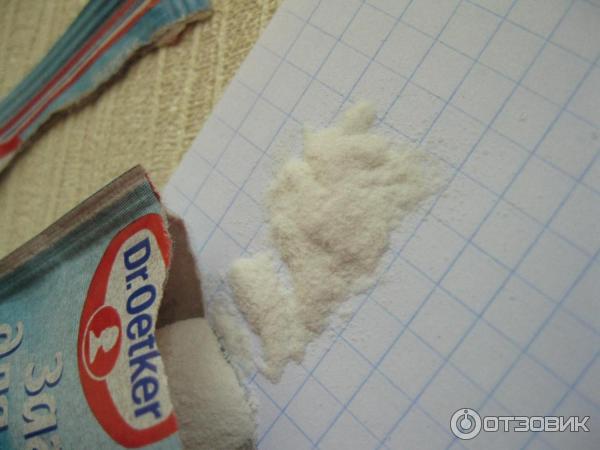 Загуститель для сливок Dr Oetker отзыв