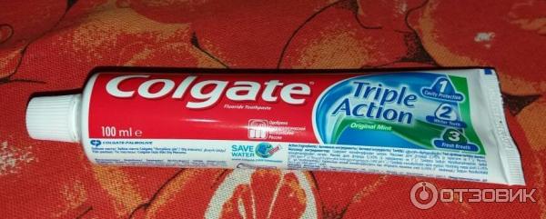 Зубная паста Colgate Тройное действие фото