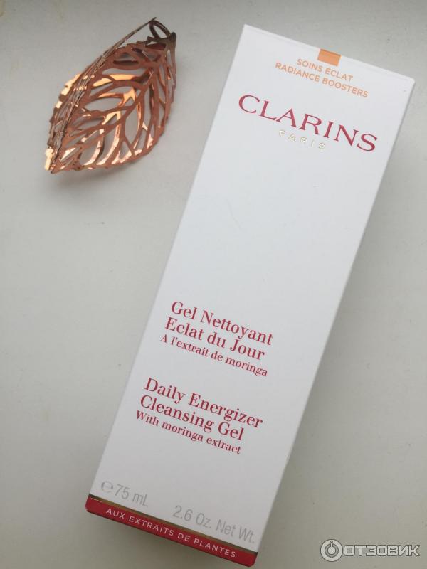 Гель для умывания Clarins придающий сияние коже Eclat Du Jour