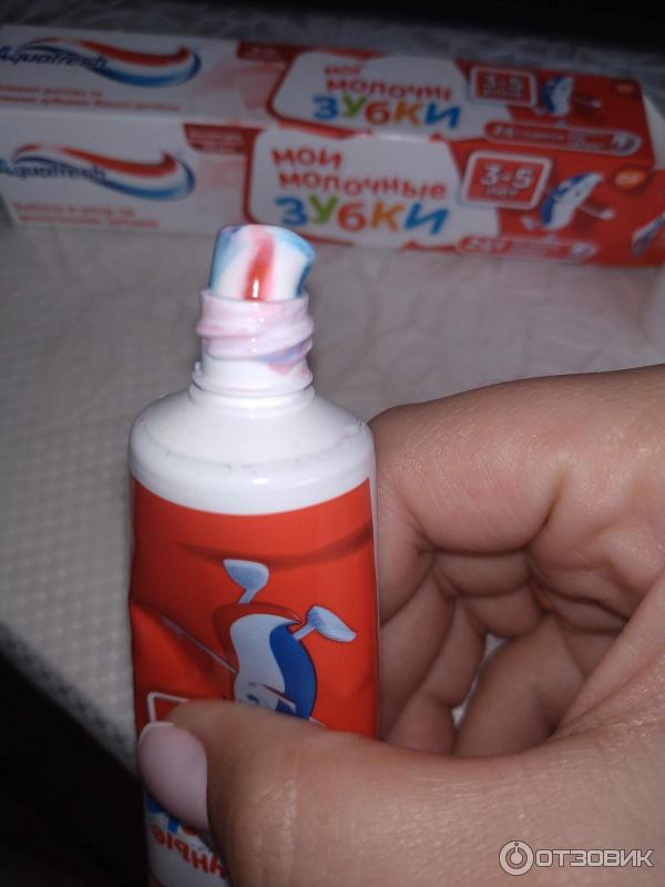 Зубная паста Aquafresh Мои молочные зубки фото