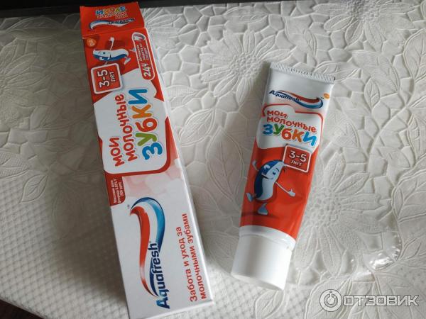 Зубная паста Aquafresh Мои молочные зубки фото