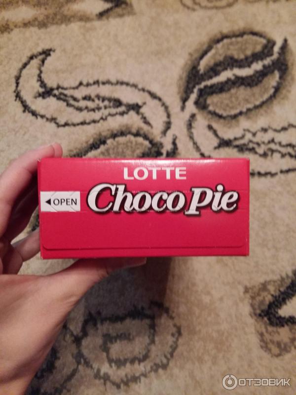 Печенье Lotte Choco Pie фото