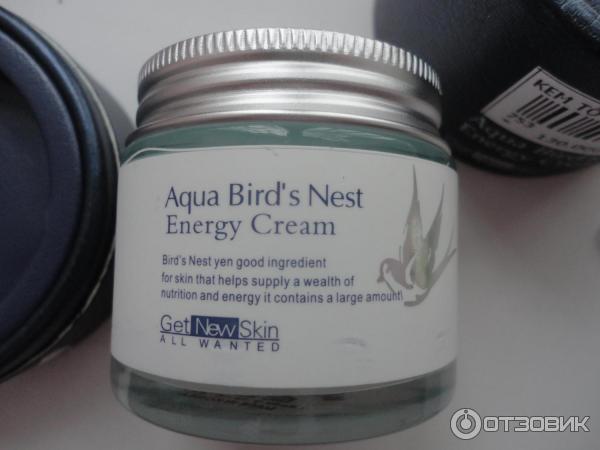 Омолаживающий крем Get New Skin Aqua Birds Nest Energy Cream с гликопротеином ласточкиного гнезда фото