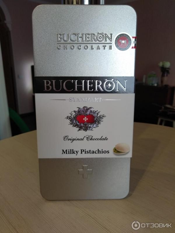 Шоколад молочный Bucheron Milky Pistachios фото