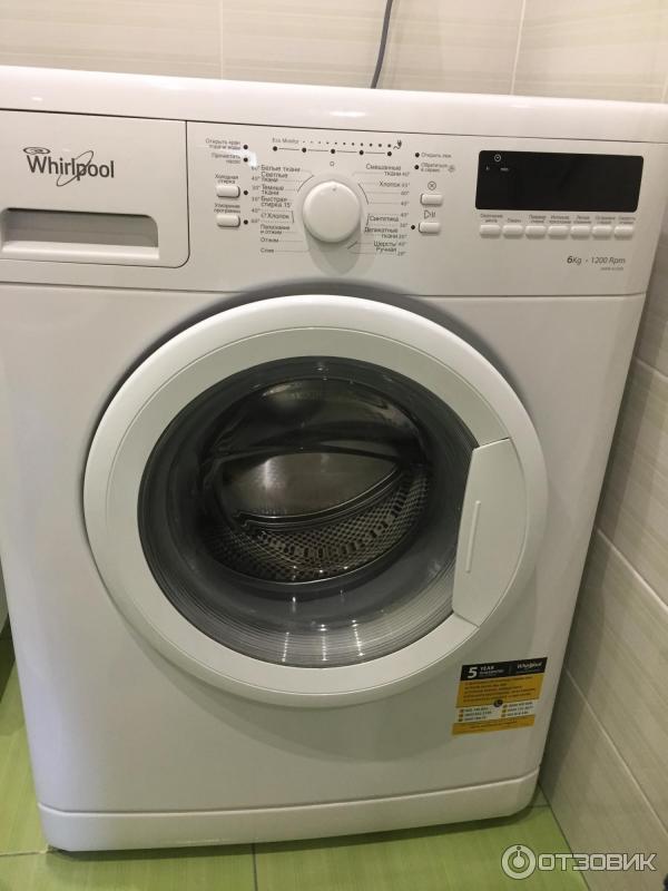 Стиральная машина Whirlpool AWW 61200 фото