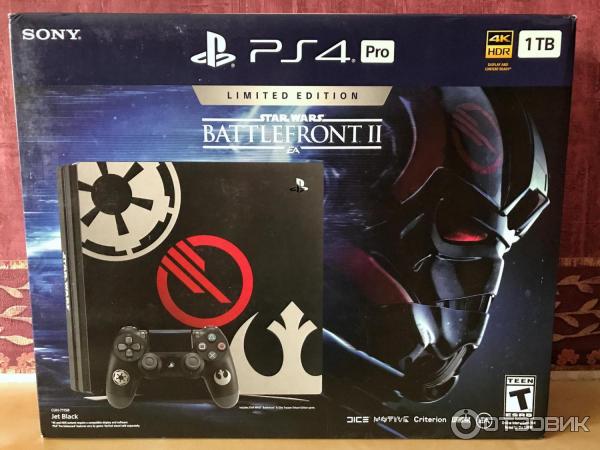 Игровая приставка PlayStation 4 Pro BattleFront II Limited Edition