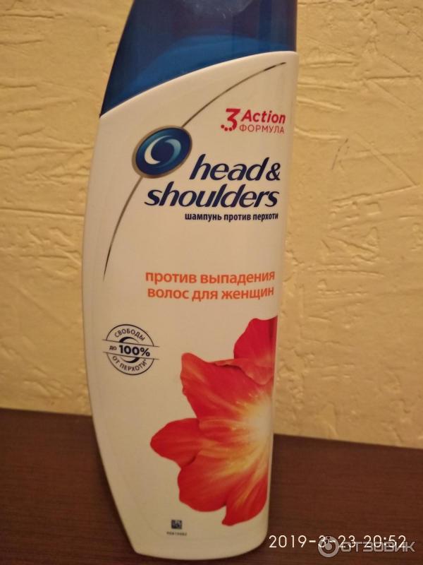 Шампунь против перхоти Head & Shoulders против выпадения волос для женщин фото