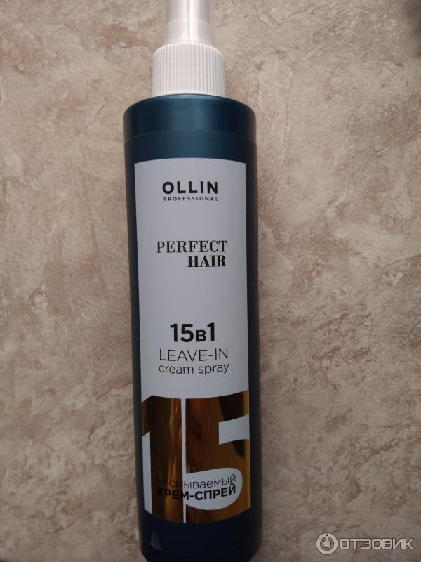 Несмываемый крем-спрей для волос Ollin perfect hair 15 в 1 фото