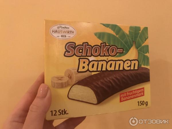 Банановое суфле Franz Hauswirth GmbH Schoko-Bananen фото