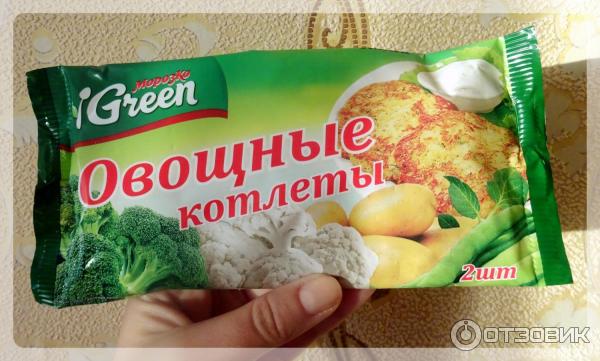 Овощные котлеты Морозко Green фото