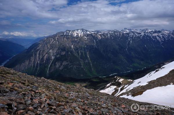 Канатная дорога в пос. Домбай (Россия, Карачаево-Черкессия) фото