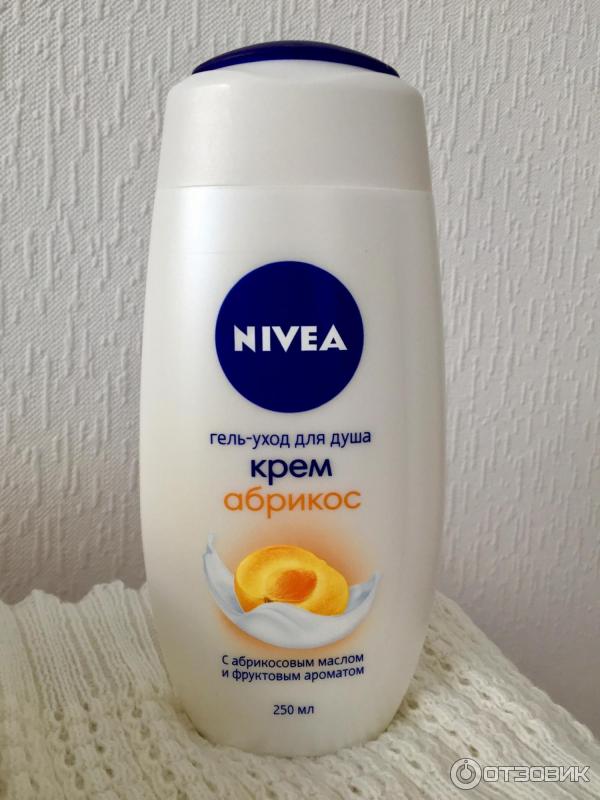 Гель-крем для душа Nivea Крем абрикос отзывы