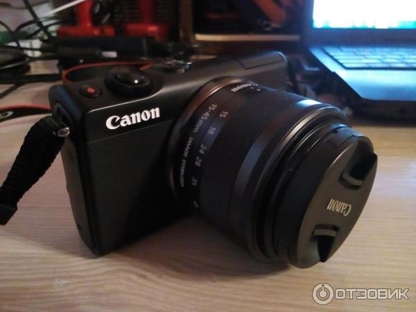 Цифровая фотокамера Canon EOS M100 15-45 IS STM Black